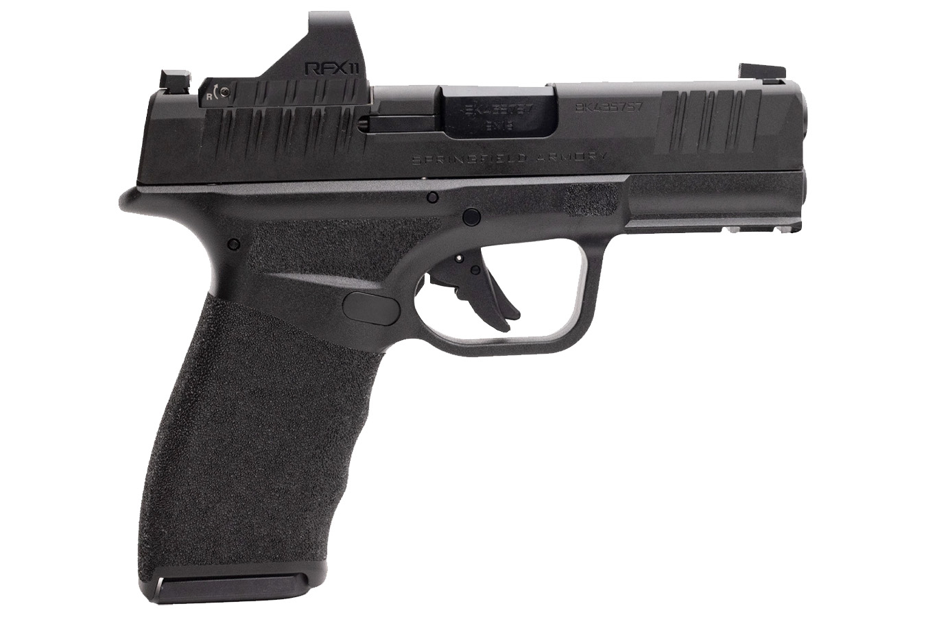 SPRINGFIELD Hellcat Pro 9mm Pistol with Viridian RFX-11 Green Dot, Four Mags and Pistol Bag
