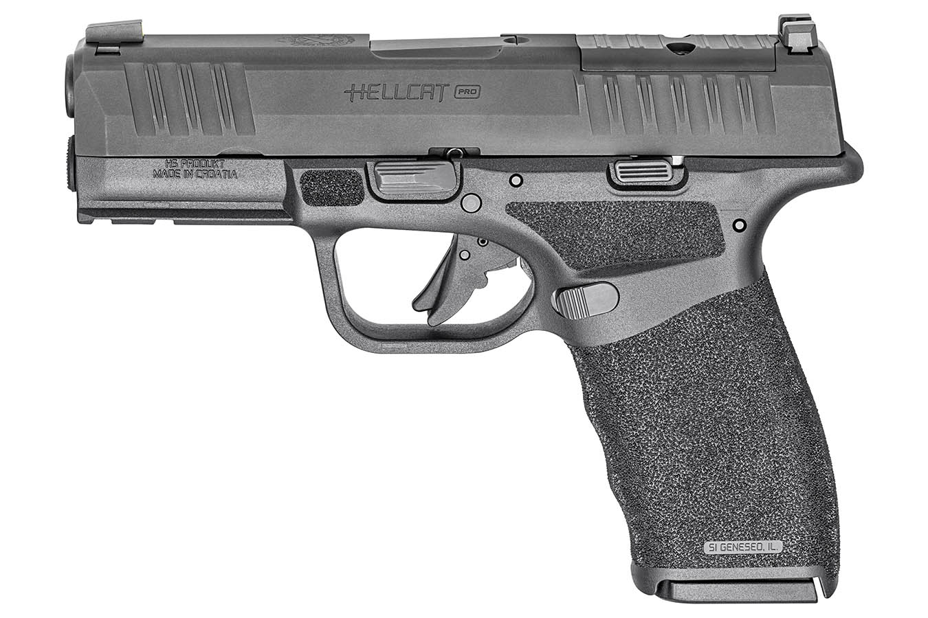 SPRINGFIELD Hellcat Pro OSP 9mm Semi-Auto Pistol Gear-Up Package with Five Magazines and Crimson Trace Red Dot