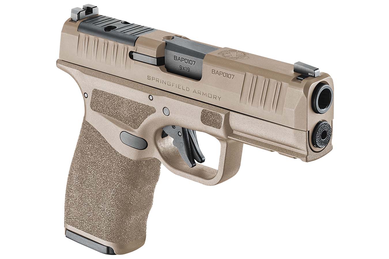 SPRINGFIELD Hellcat Pro OSP 9mm Optic Ready FDE Gear Up Package with Five Magazines and Range Bag