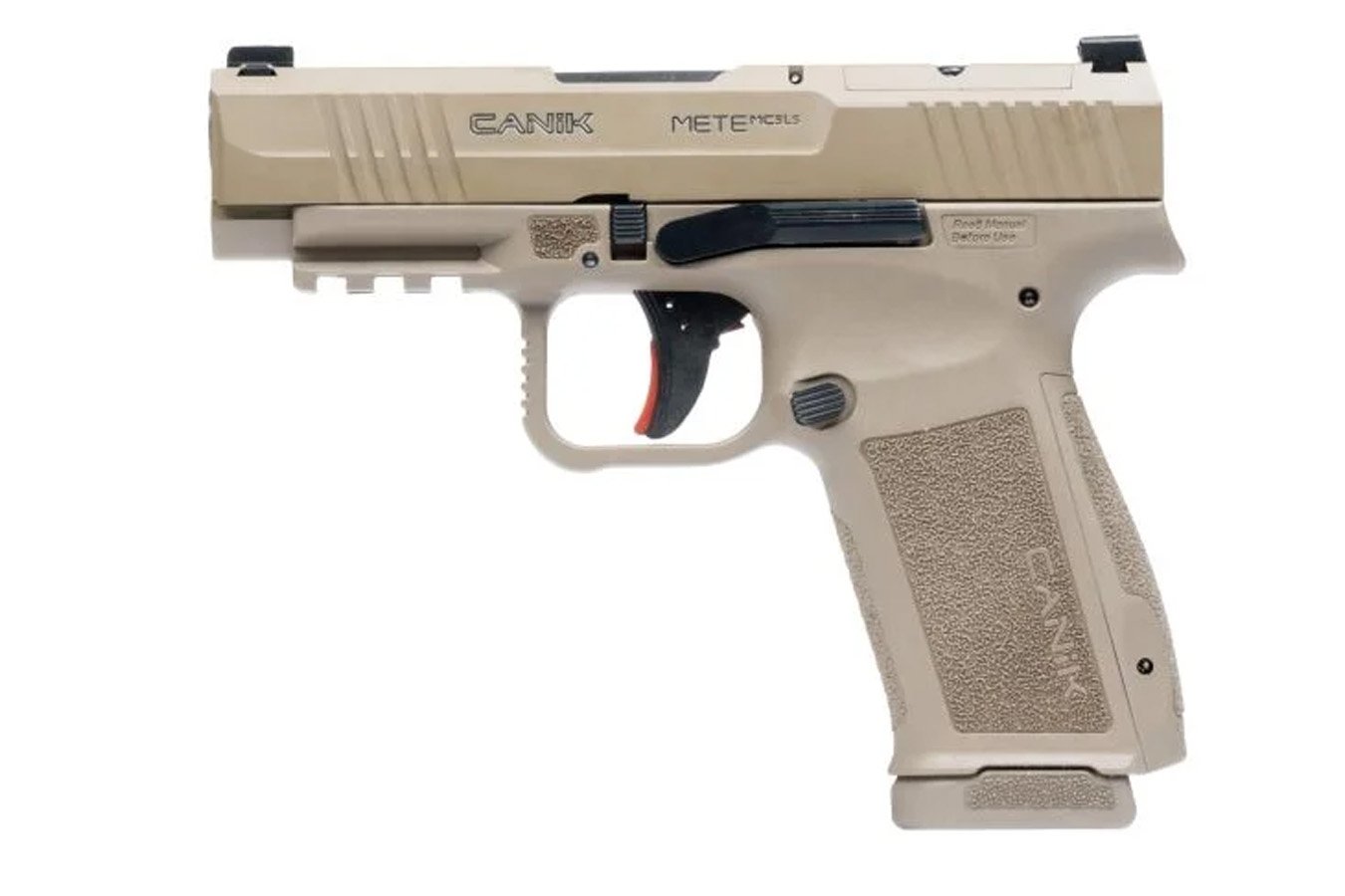 CANIK METE MC9LS 9mm Optic Ready Pistol with FDE Finish