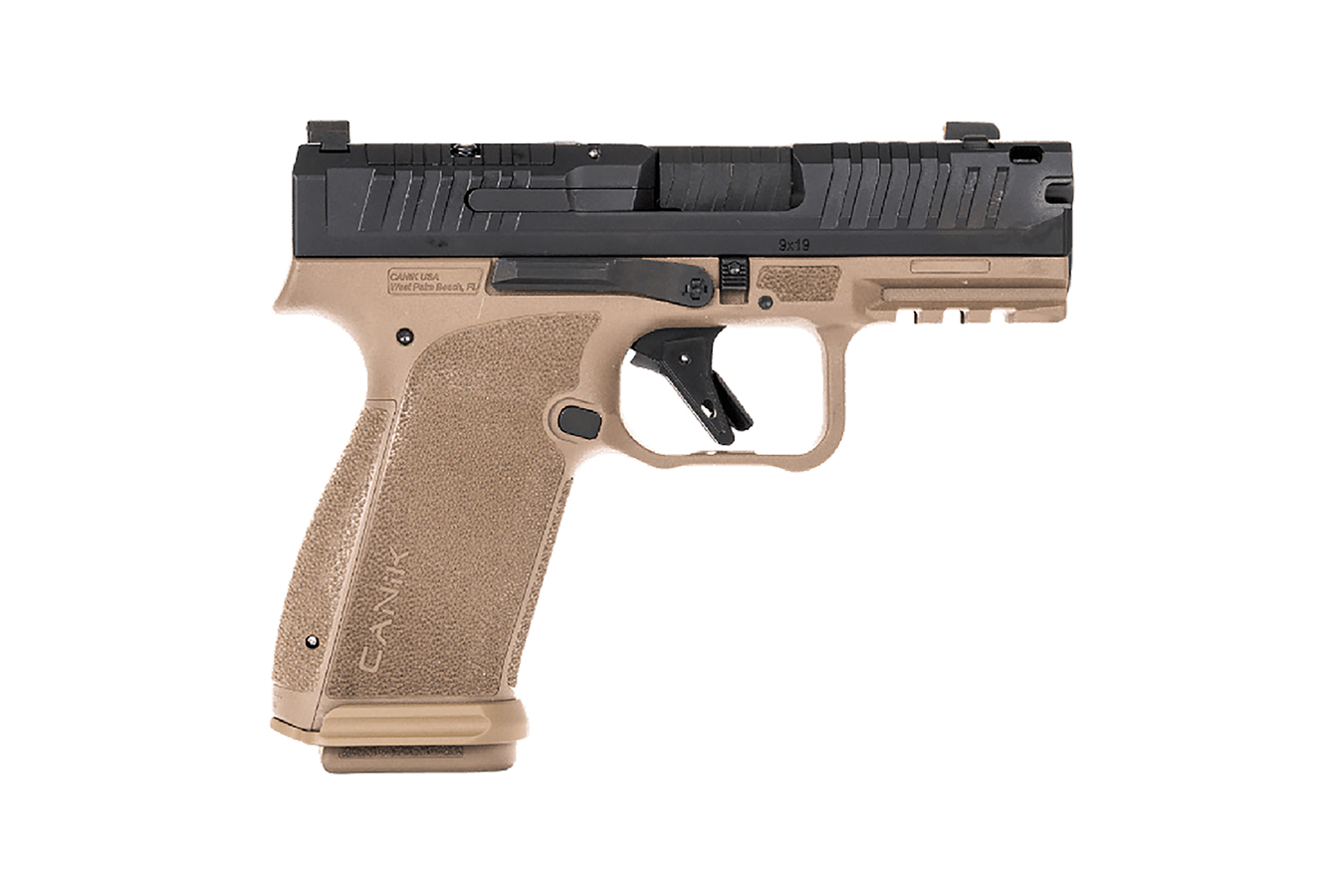 CANIK METE MC9 Prime 9mm Optic Ready Pistol with FDE Frame
