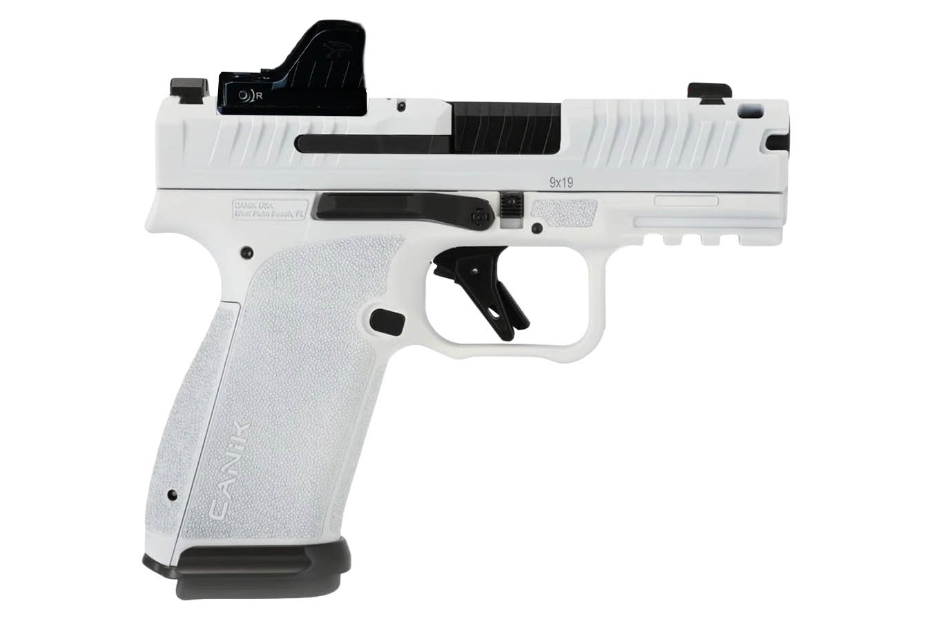 CANIK METE MC9 PRIME Ghost 9mm Optic Ready Pistol with MeCanik MO1 Reflex Sight