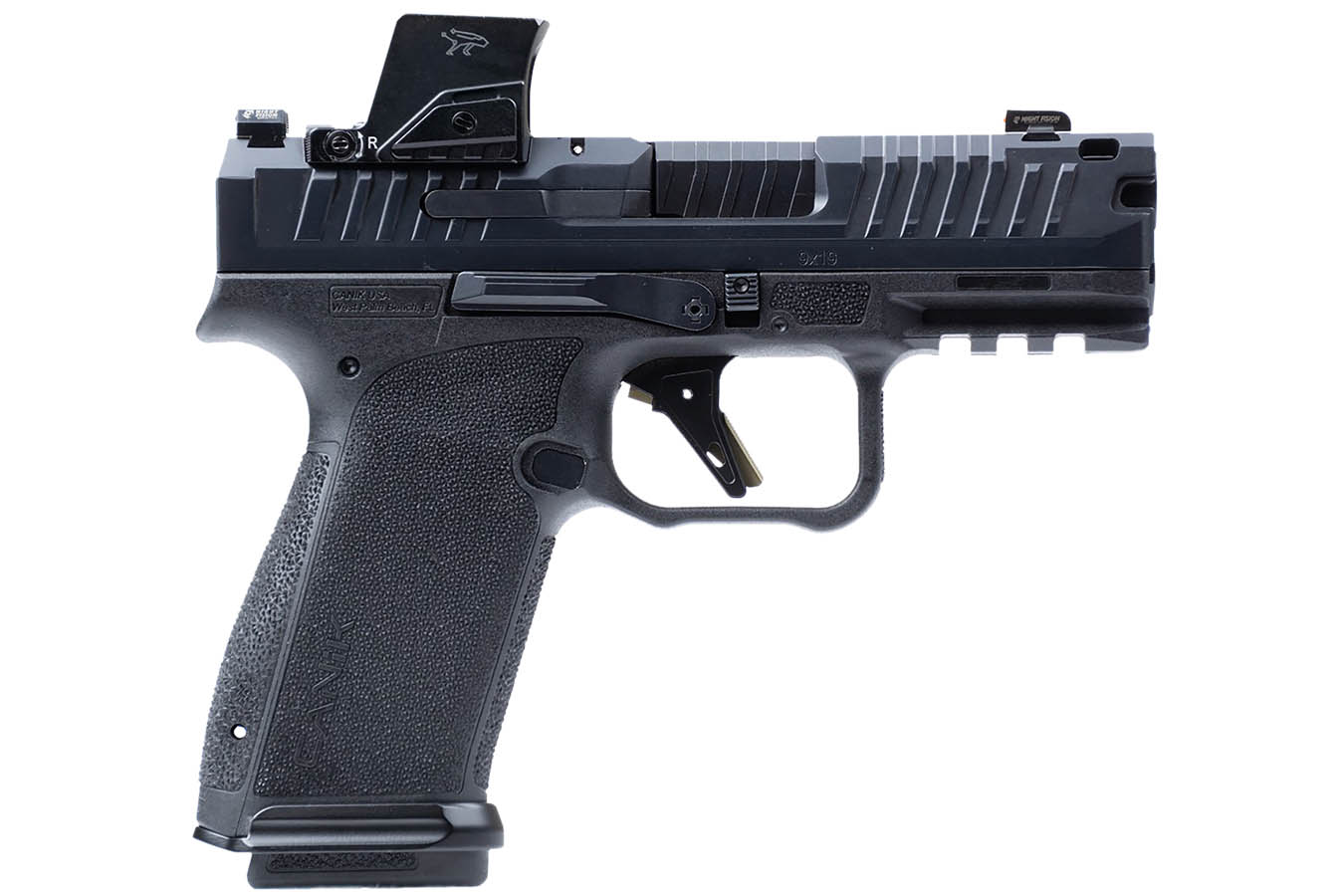 CANIK METE MC9 Prime 9mm Optic Ready Pistol with MeCanik M04 Red Dot Sight