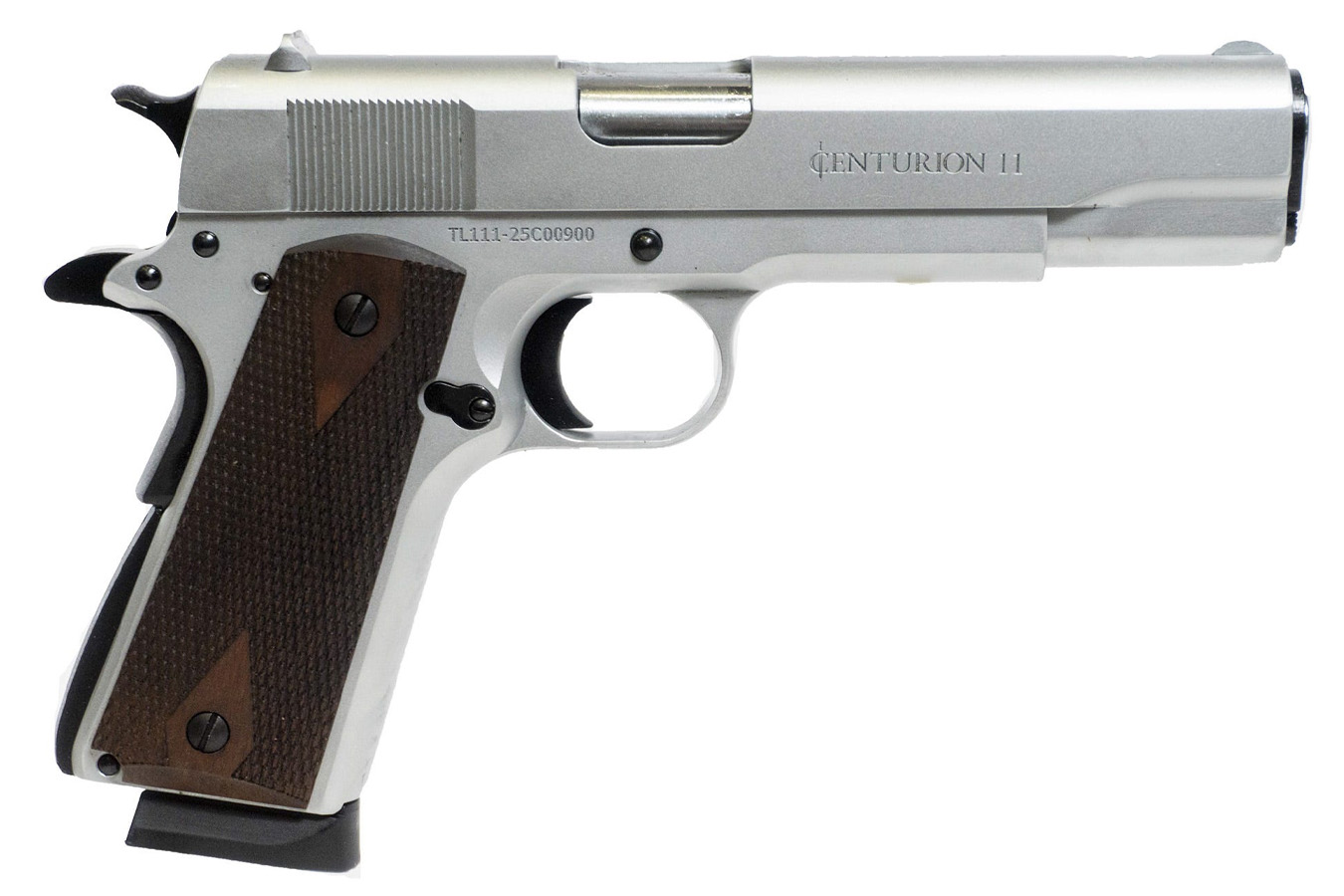CENTURY ARMS Centurion 11 1911 45 ACP Semi-Auto Pistol with Chrome Finish