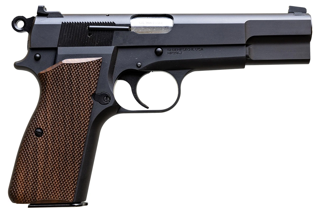 SPRINGFIELD Model SA-35 9mm Pistol with Walnut Grips and Civivi Knife