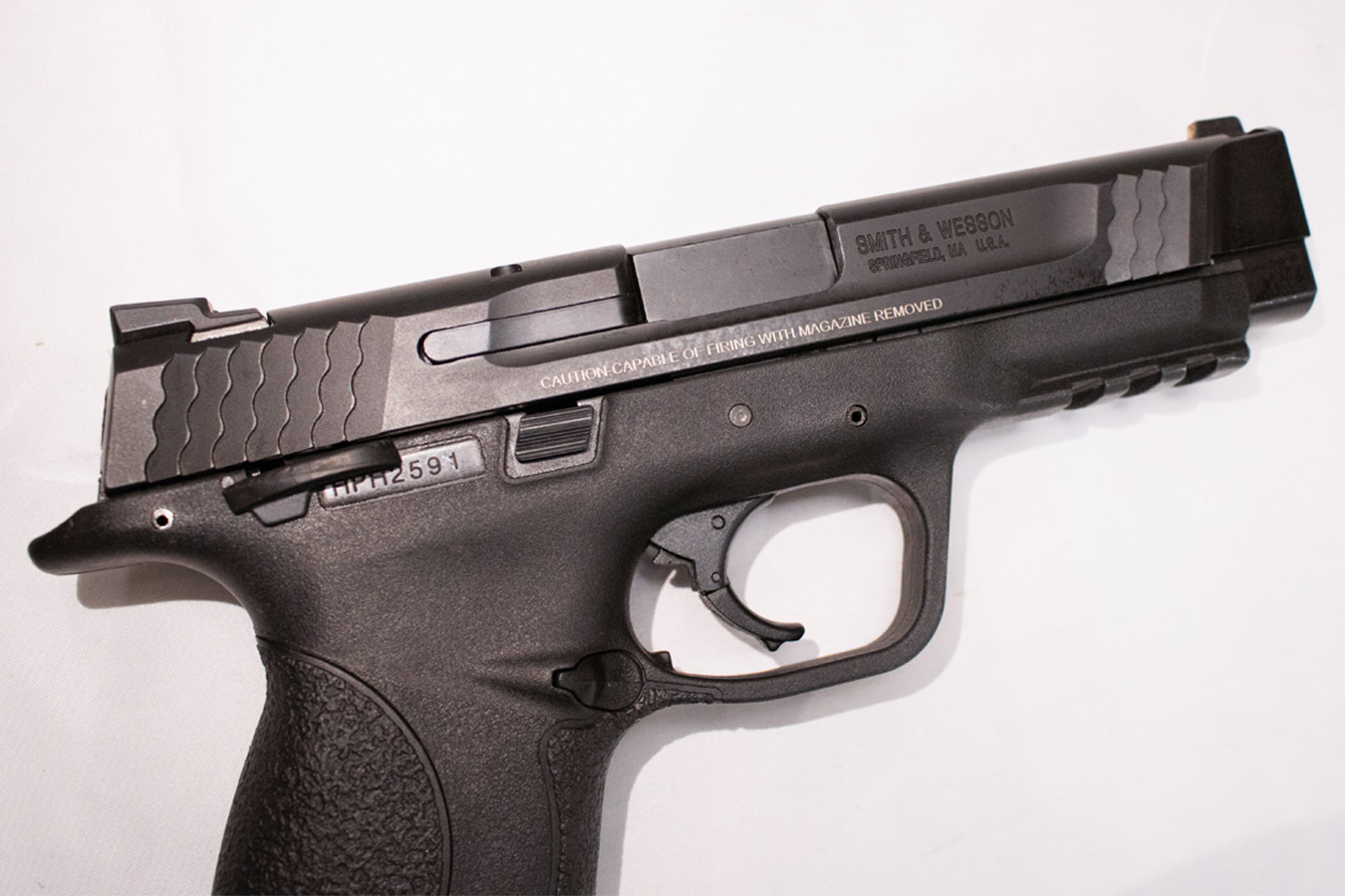 SMITH AND WESSON M&P 45 45ACP Police Trade-In Pistol with Manual Safety