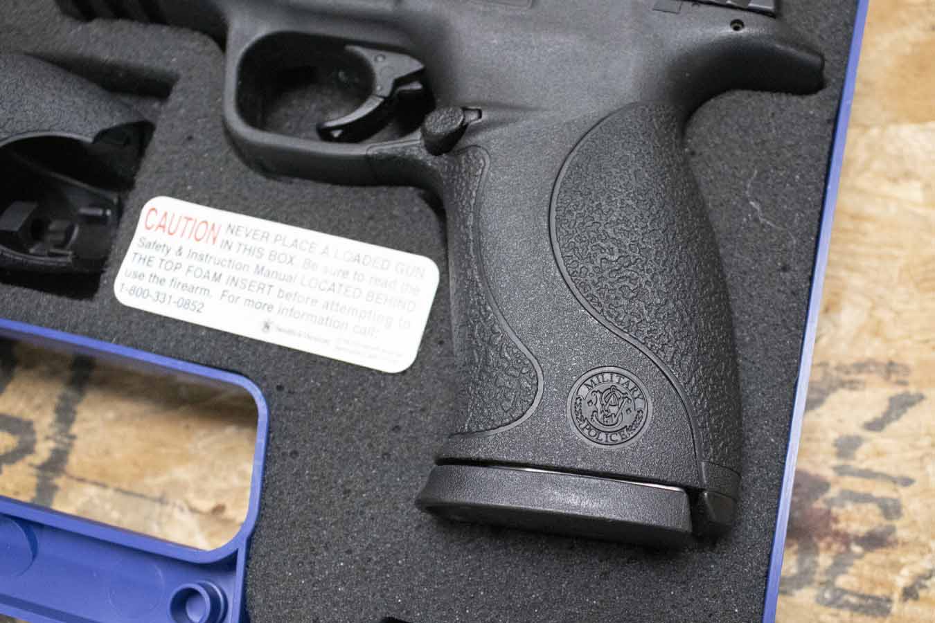 SMITH AND WESSON M&P45 45ACP Police Trade-In Pistol with Three Magazines, Backstraps, and Case