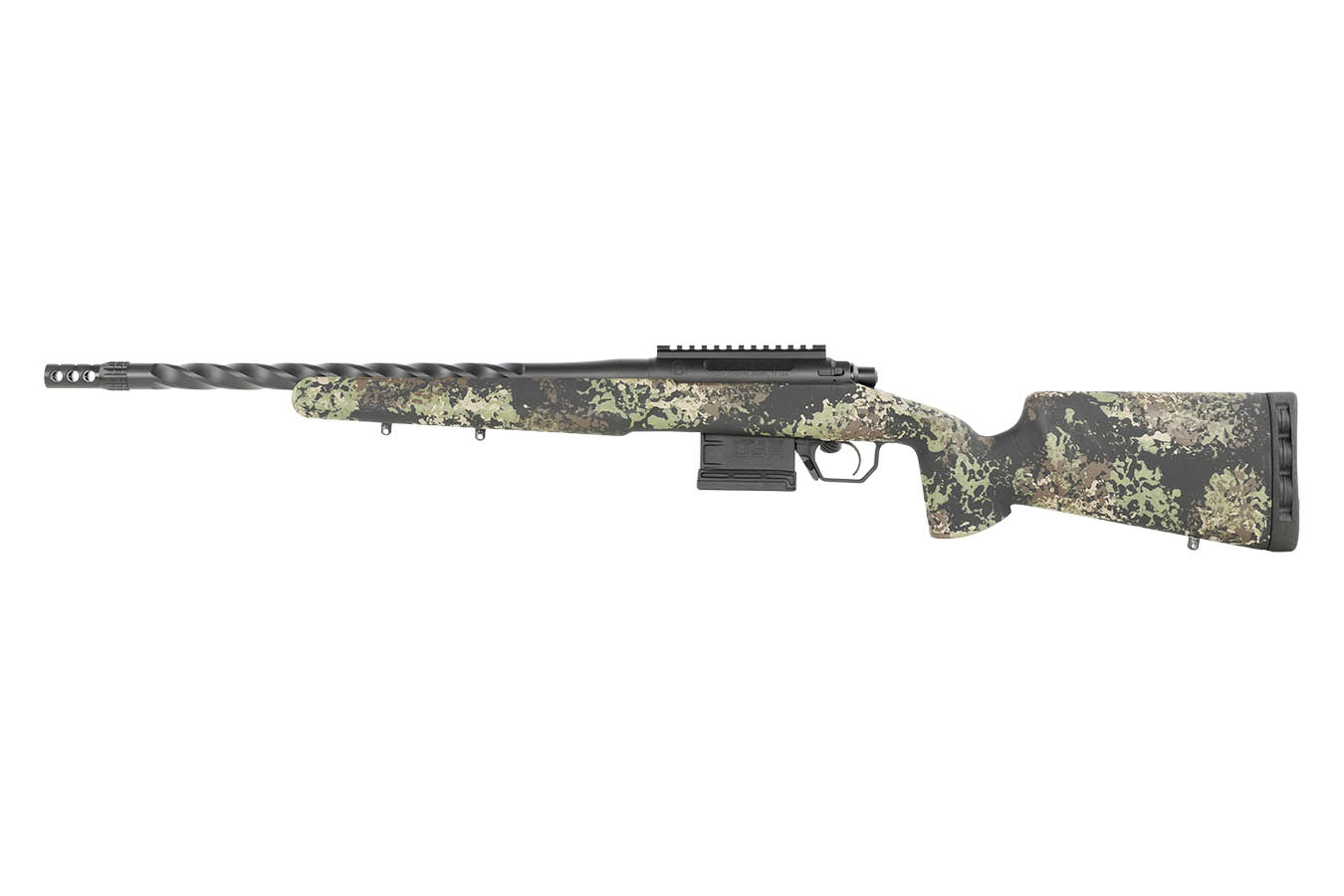 HORIZON FIREARMS Core Bandit 22 Creedmoor Bolt-Action Rifle w/ Titanium Cerakote Fluted Threaded Barrel and Iota EKO Stock