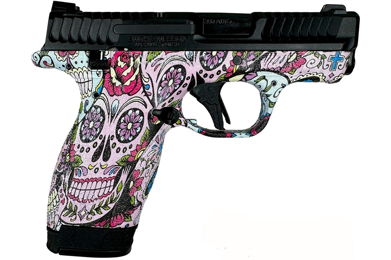 SMITH AND WESSON Bodyguard 2.0 380 ACP Semi-Auto Pistol with Sugar Skull Finish 