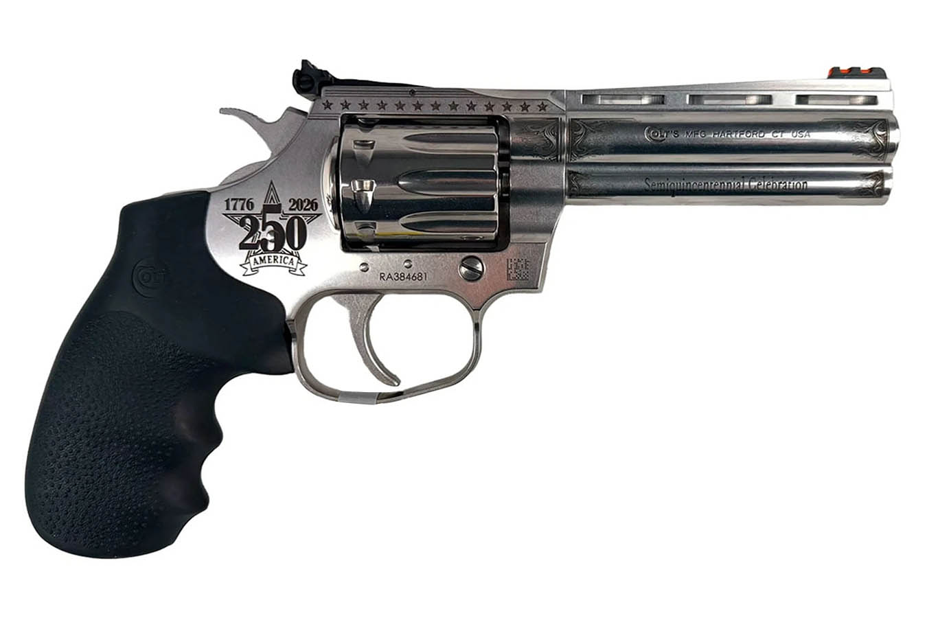 COLT King Cobra 22LR Custom USA 250th Anniversary Double Action Revolver