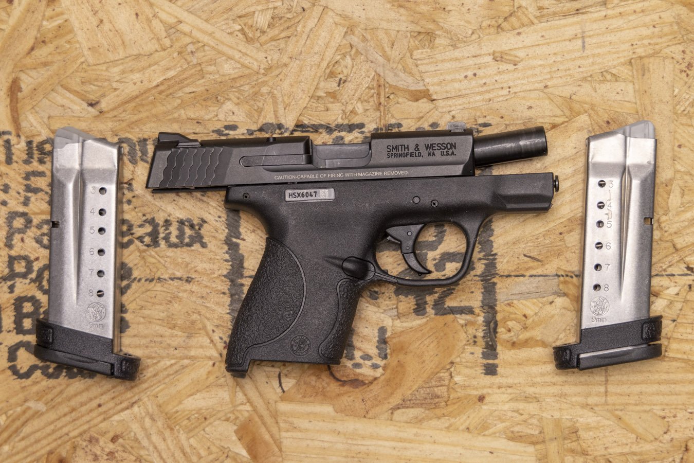 SMITH AND WESSON M&P9 Shield 9mm Police Trade-In Pistol