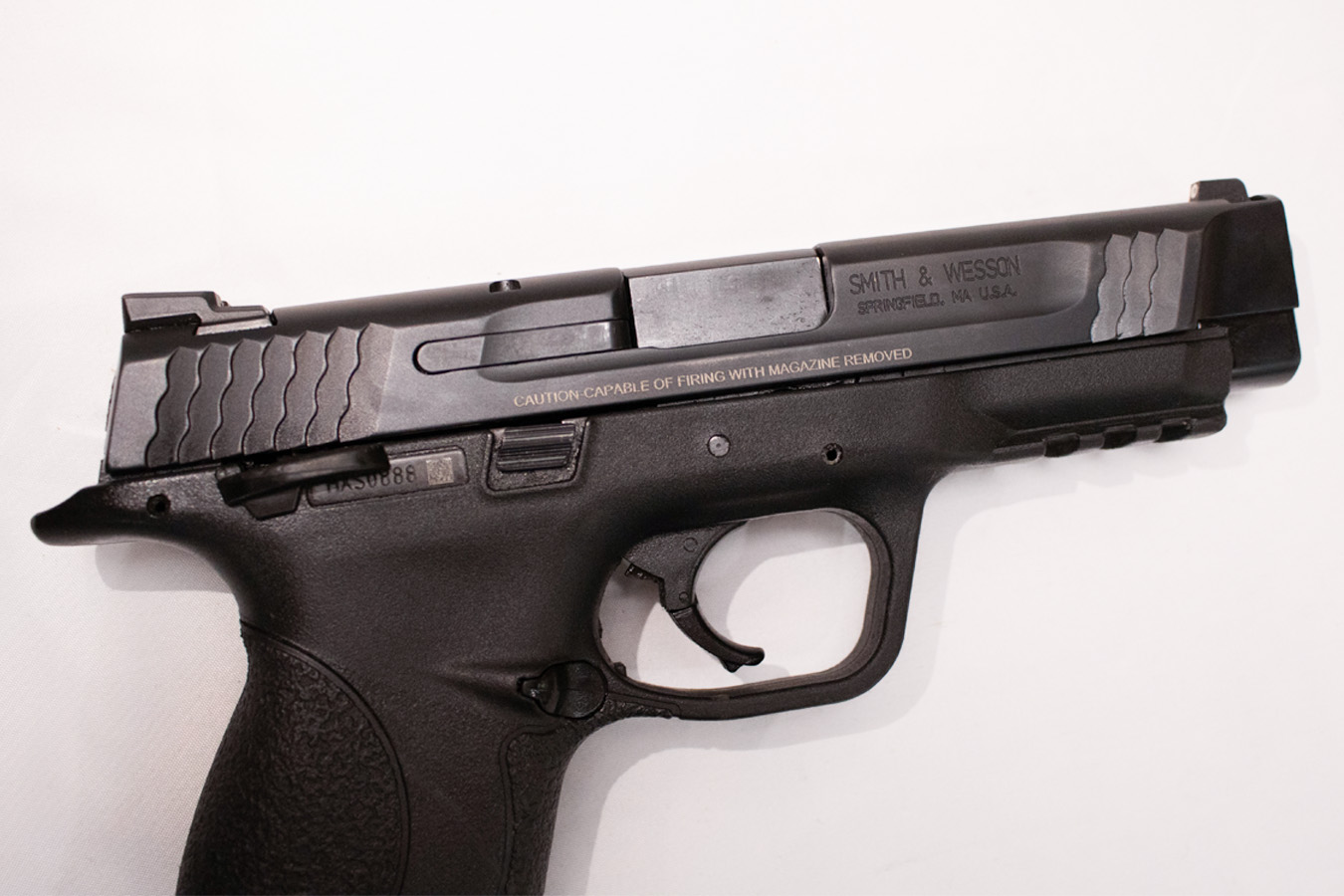 SMITH AND WESSON M&P45 45 ACP Police Trade-in Pistol with Thumb Safety