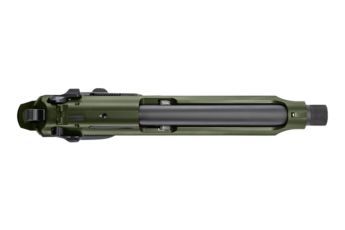 BERETTA 92FS 9mm DA/SA Pistol with Threaded Barrel and OD Green Finish