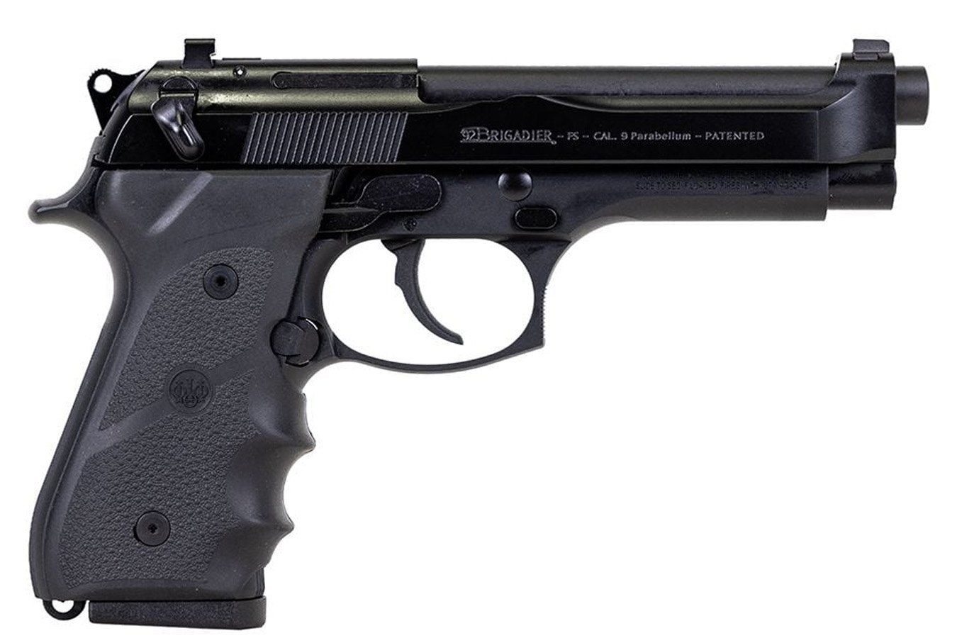 BERETTA 92FS Brigadier 9mm Centerfire Pistol with Black Finish