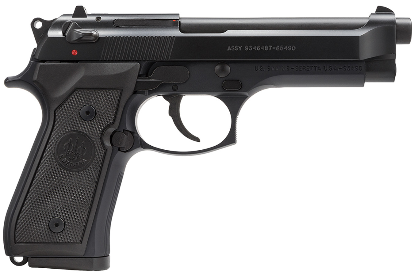 BERETTA M9 92 Series 9mm Centerfire Pistol with 3-Dot Sights