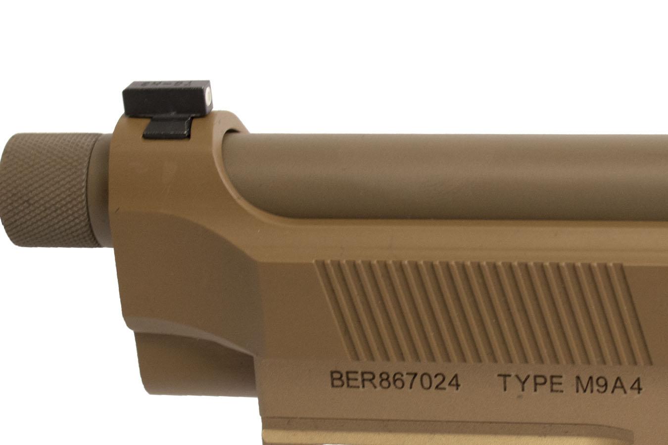 BERETTA M9A4 9mm Full-Size Pistol with FDE Finish (Blemished)