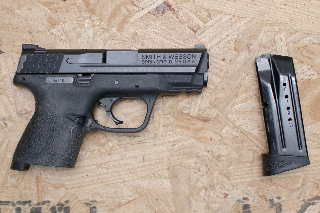 SMITH AND WESSON M&P9C Compact 9mm Police Trade-In Pistol