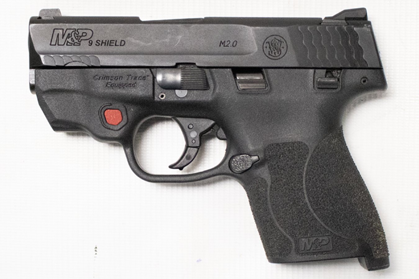 SMITH AND WESSON M&P9 Shield M2.0 9mm Police Trade-in Pistol with Laser