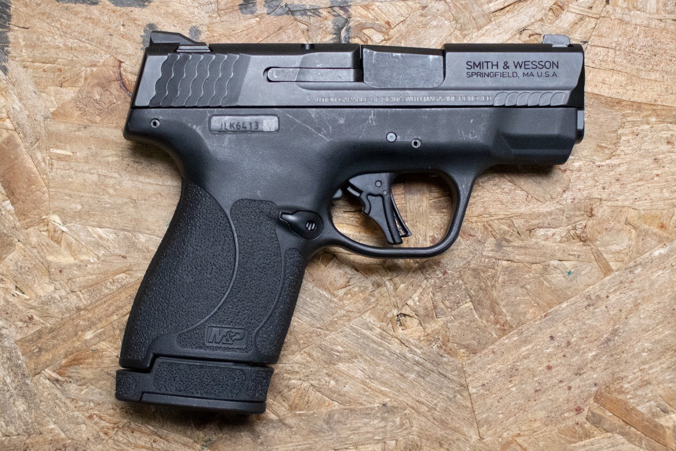 SMITH AND WESSON M&P9 Shield Plus 9mm Police Trade-In Pistol with Extended Magazine