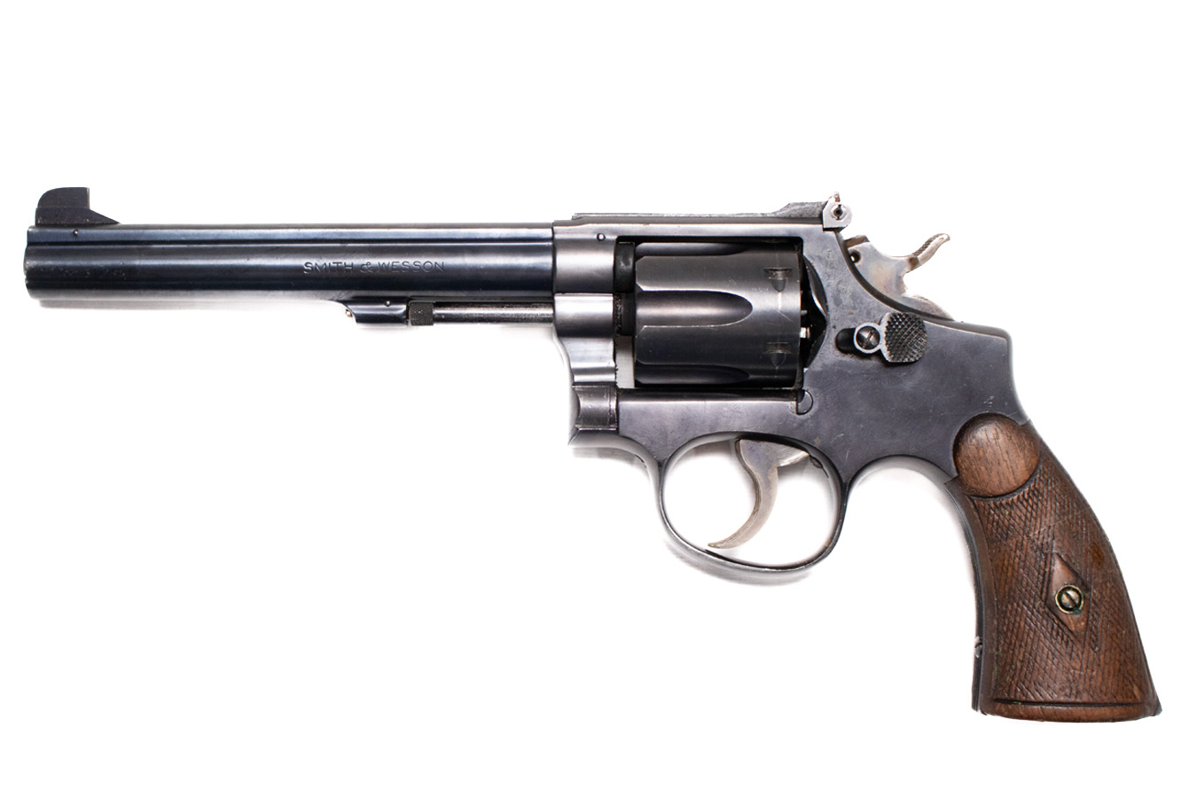 SMITH AND WESSON Pre Model 10 MP 38 Special Police Trade-in Revolver