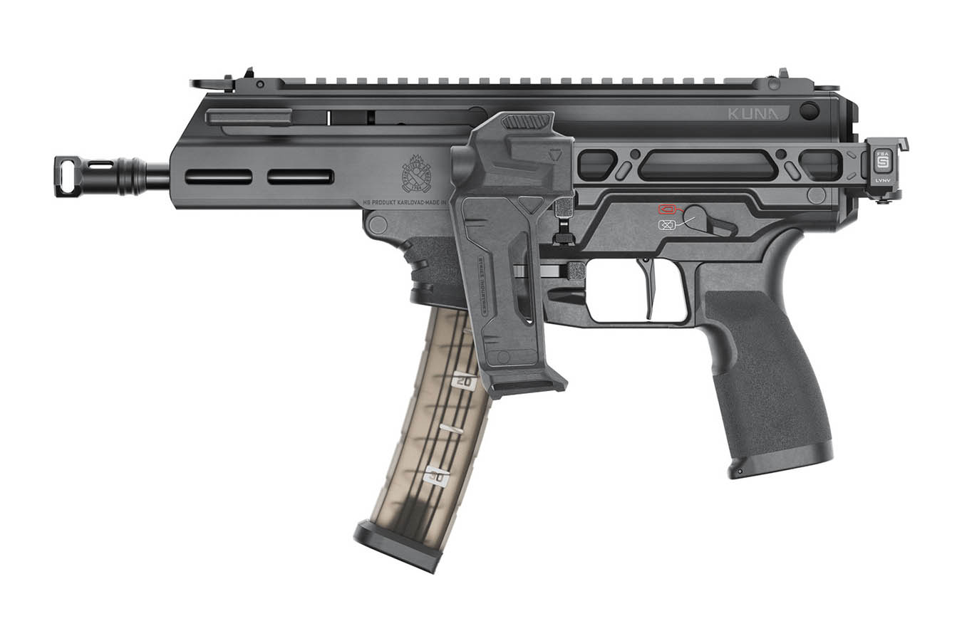 SPRINGFIELD Kuna 40 S&W Semi-Auto Roller-Delayed PDW w/ FSA Brace