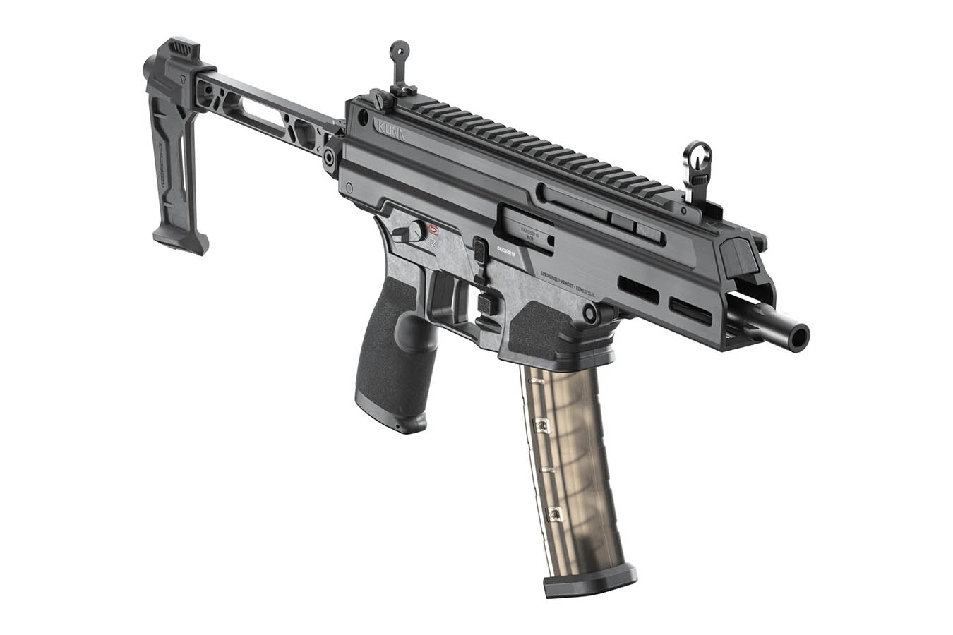 SPRINGFIELD Kuna Tri-Lug 9mm Roller-Delayed PDW with Two 30 Round Magazines