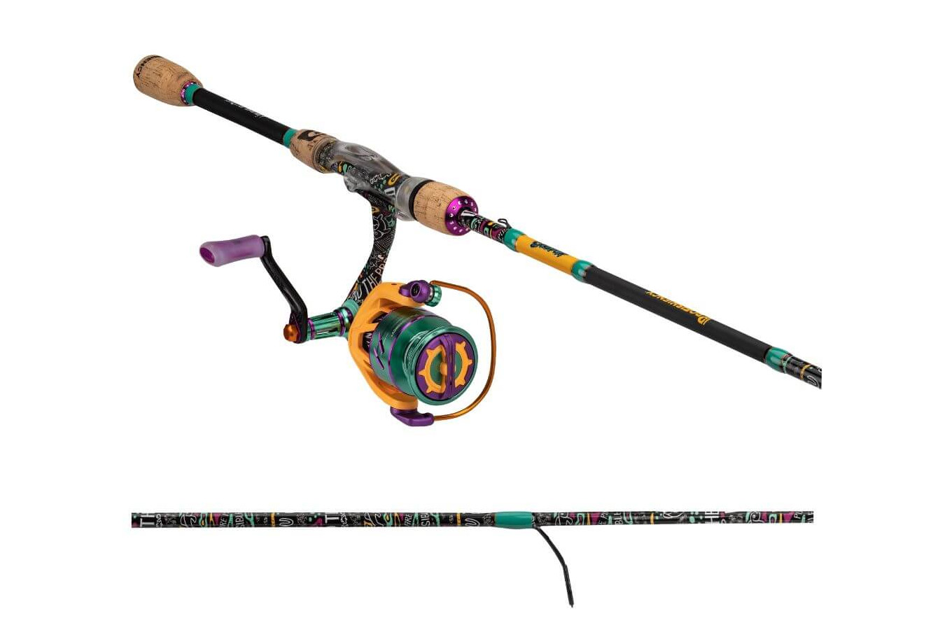 PROFISHIENCY 7' KRAZY 3 Spinning Combo