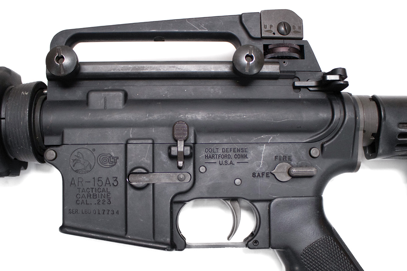 COLT AR-15A3 5.56 Police Trade-In Rifle with Military/Government Restricted Rollmark (No Magazine)