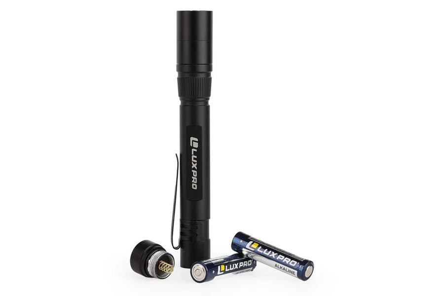 LUXPRO Focusing Ultra-Bright LED Pen Light 210 Lumen
