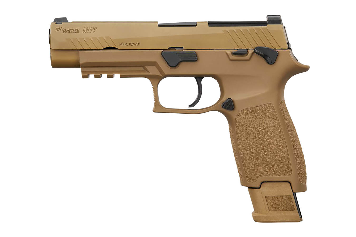 SIG SAUER M17 9mm Full-Size Optic Ready Pistol with Coyote PVD Finish (10 Round Model)