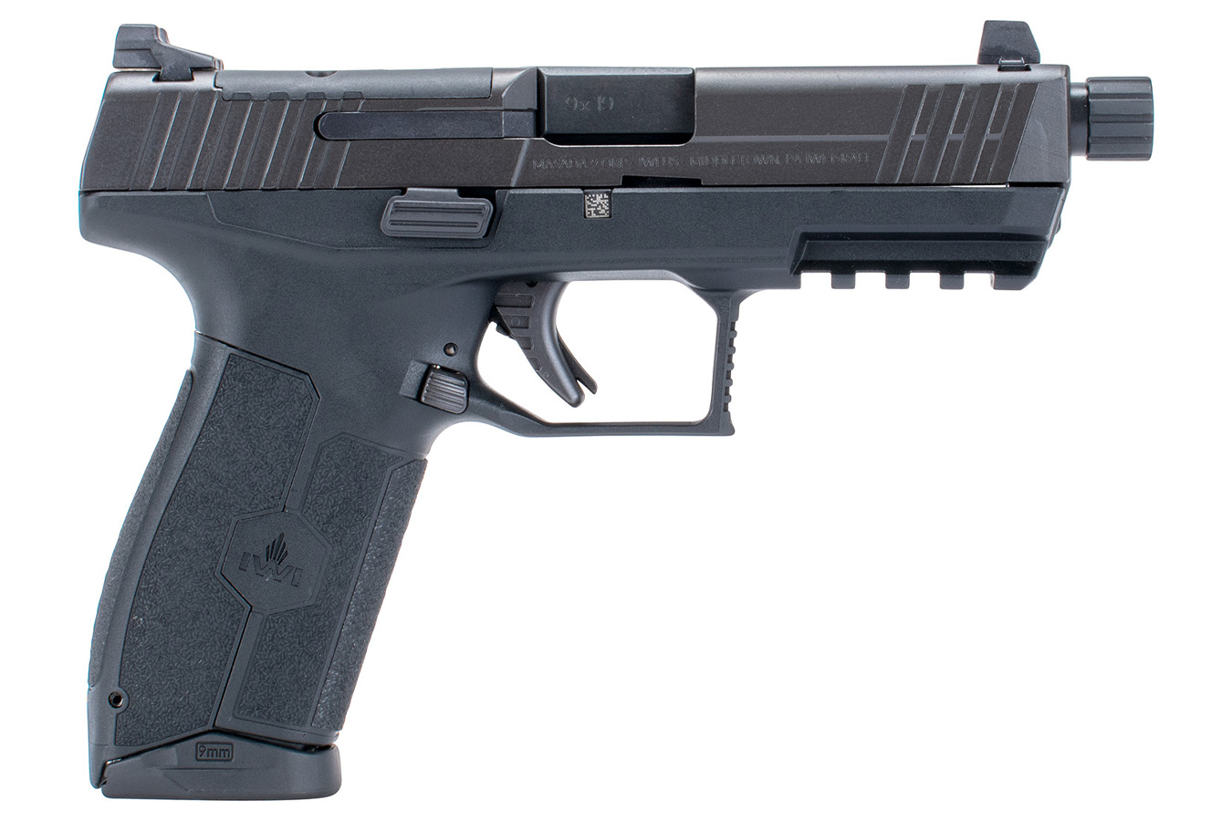 IWI MASADA Tactical 9mm Semi-Auto Pistol with Threaded Barrel