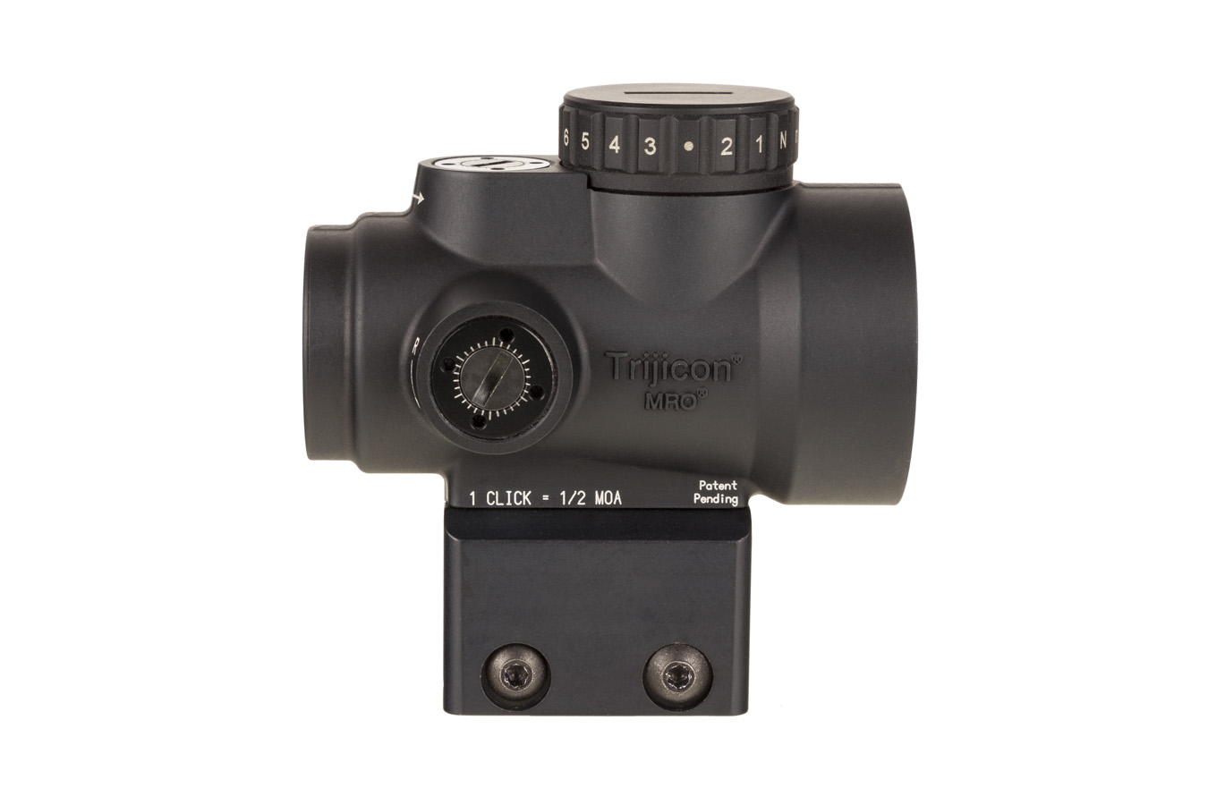 TRIJICON MRO HD 1x25 Red Dot Sight with Adjustable 68 MOA Reticle and Full Co-Witness Mount