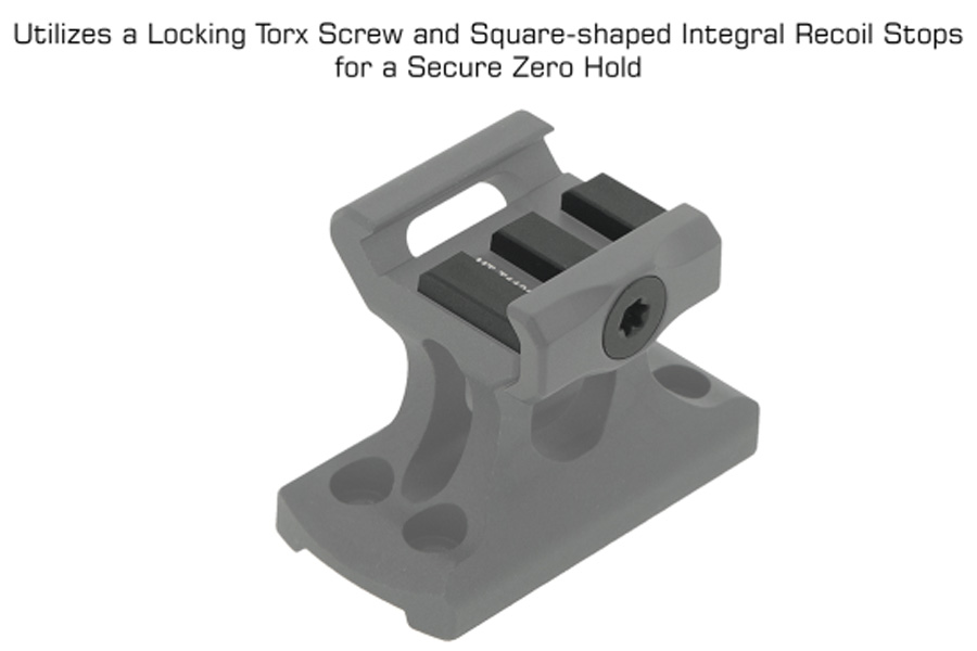 LEAPERS UTG Picatinny Optic Mount, for T-1, Lower 1/3 Co-witness