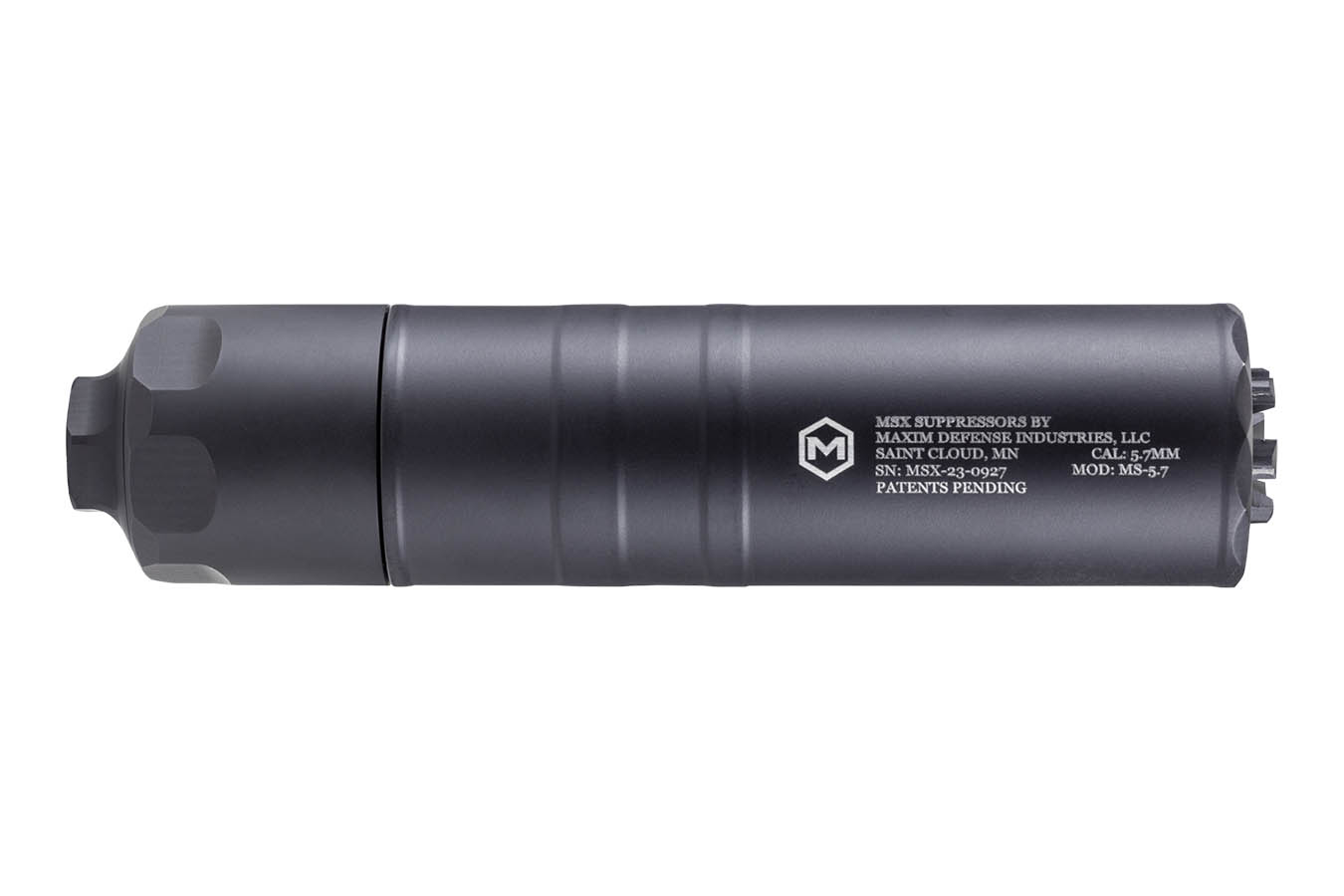 MAXIM DEFENSE ms-57 Ti 5.7x28mm Suppressor