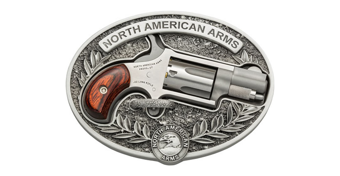 North American Arms 22 LR Mini Revolver with Belt Buckle | Sportsman's