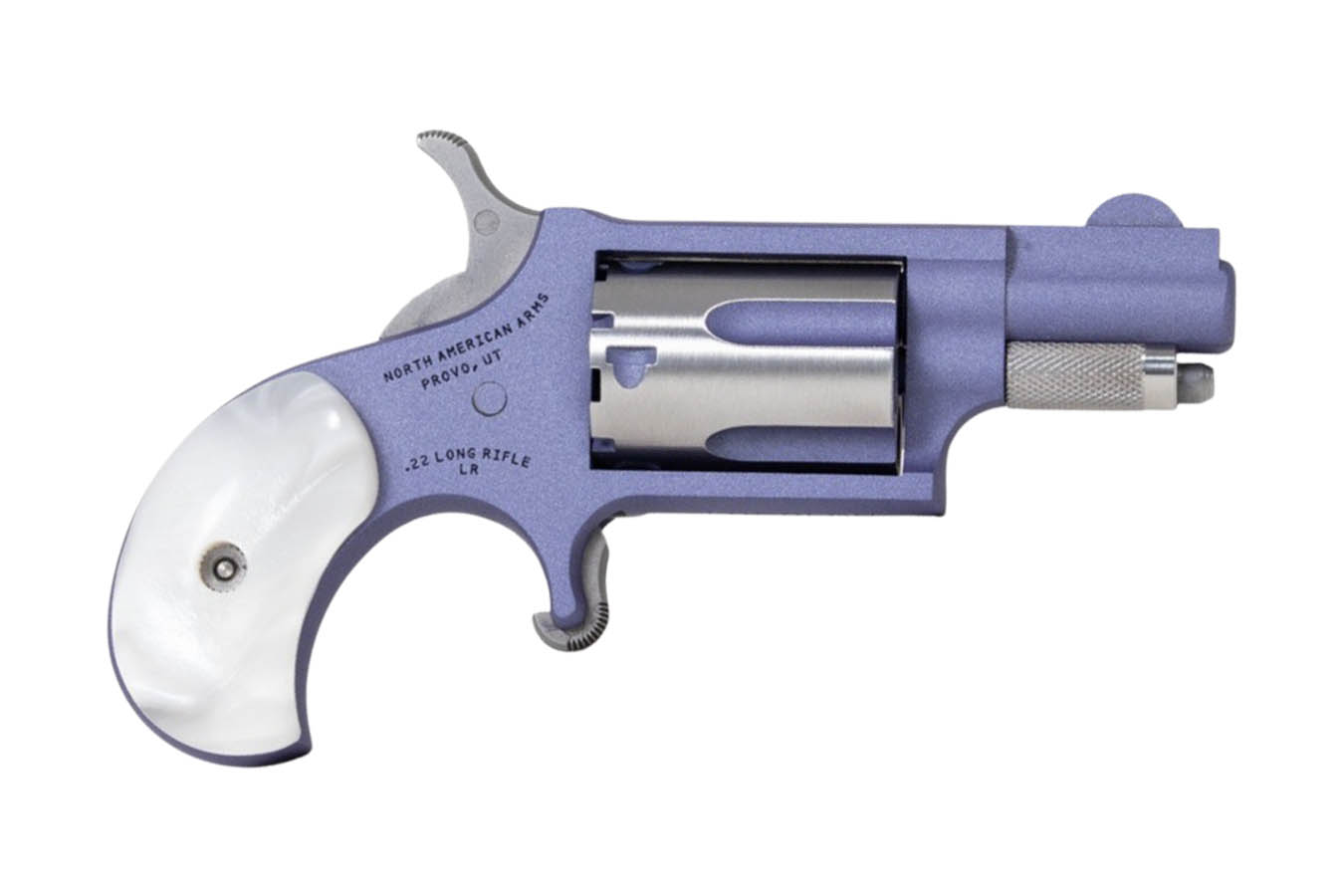 NORTH AMERICAN ARMS 22 LR Mini Revolver with Orchid Cerakote Finish