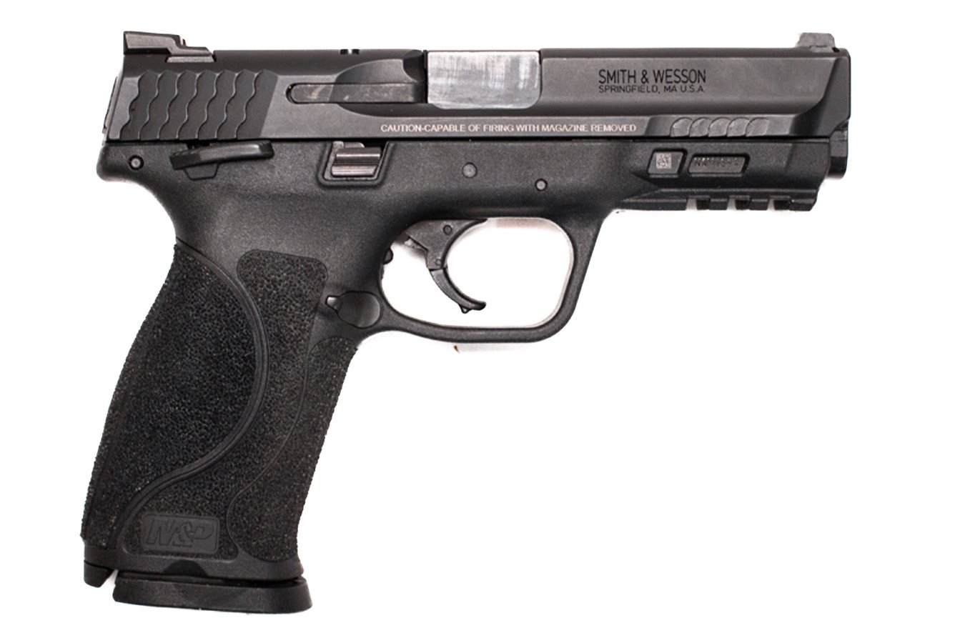 SMITH AND WESSON M&P9 2.0 9mm Police Trade-In PIstol with Manual Thumb Safety