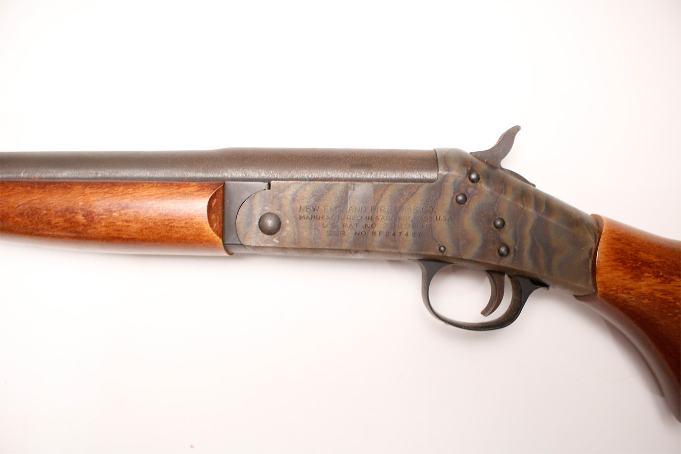NEW ENGLAND FIREARMS Pardner SB1 12-Gauge Police Trade-in Single-Shot Shotgun