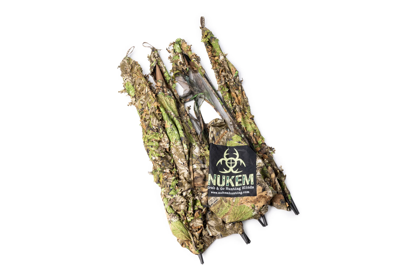 NUKEM Hunting Blind - Mossy Oak Obsession 3D Leafy