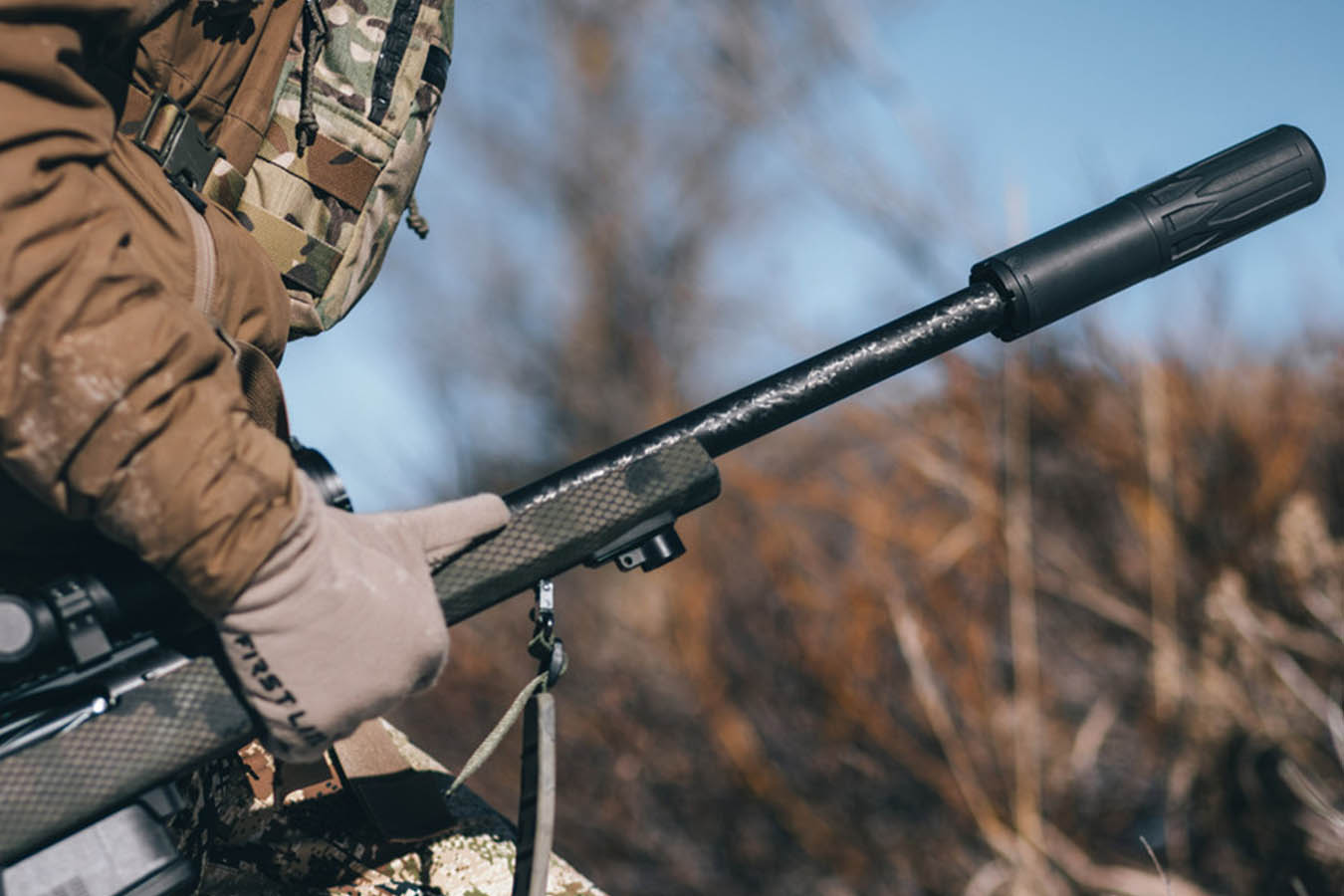 DEAD AIR Nomad Ti OTB 300 RUM/7mm BackCountry Suppressor