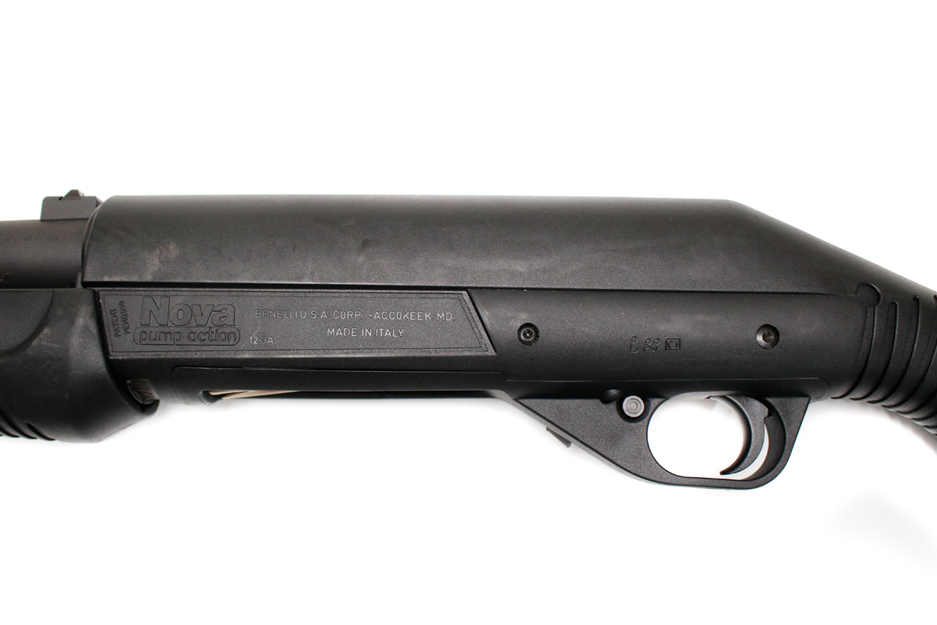 BENELLI NOVA 12 Gauge NFA Police Trade-In Pump-Action Short Barrel Shotgun with 14 Inch Barrel