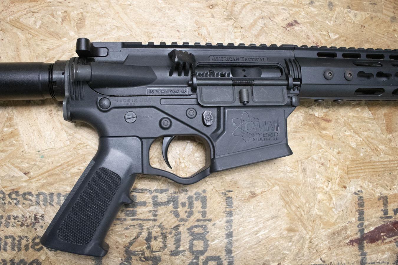 AMERICAN TACTICAL Omni Hybrid 5.56mm Police Trade-in AR-15 Pistol (Magazine Not Included)