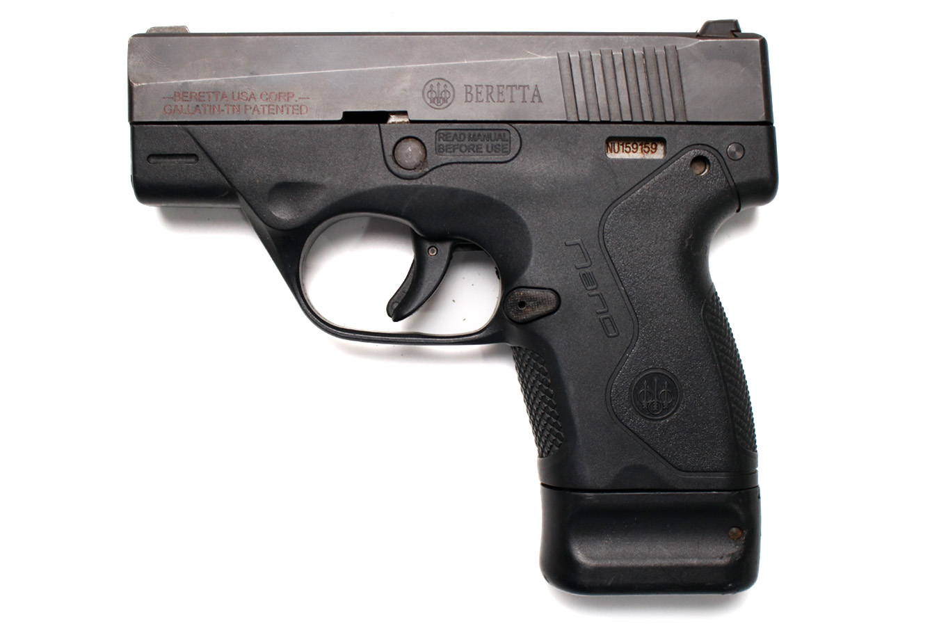 BERETTA BU9 NANO 9mm Used Police Trade-In Pistol