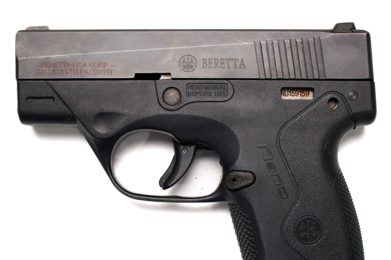 BERETTA BU9 NANO 9mm Used Police Trade-In Pistol