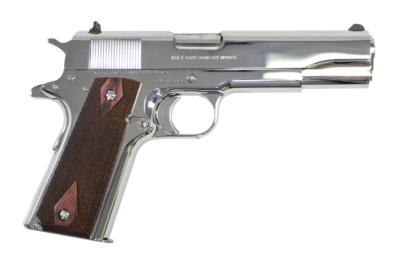 COLT 1911 Government 45 ACP Pistol with High Polish Finish