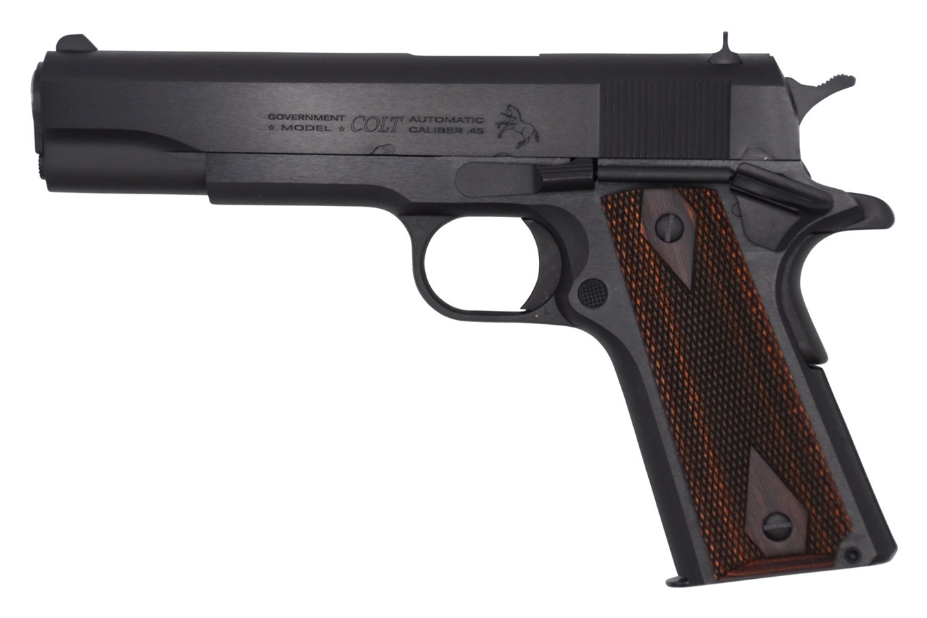 COLT 1911 Classic 45 ACP Pistol with Rosewood Grips