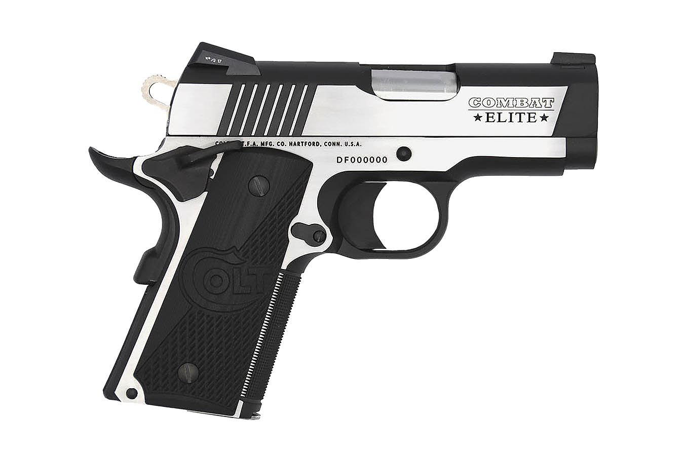 COLT 1911 Combat Elite Defender 9mm Semi-Auto Pistol w/ Two-Tone Finish