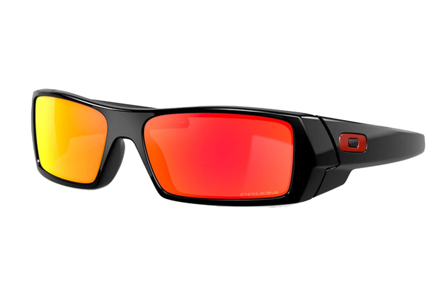 OAKLEY Gascan Sunglasses with Polished Black Frame Prizm Ruby Lens