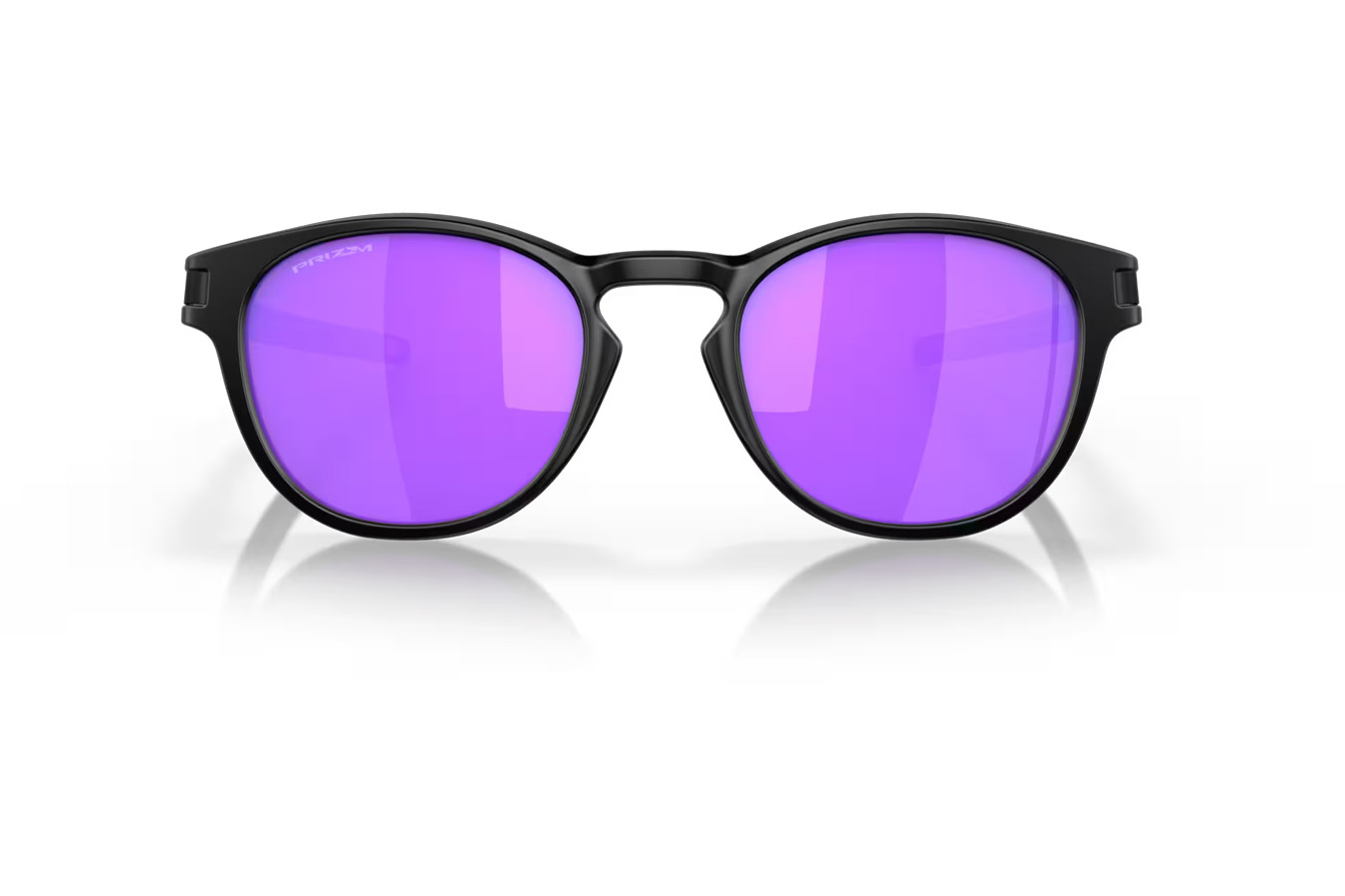 OAKLEY Latch Sunglasses with Matte Black Frame and Prizm Violet Lenses