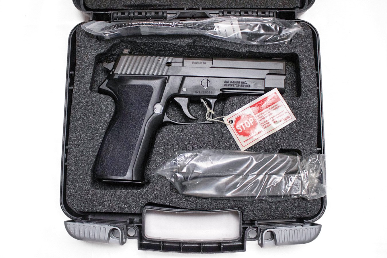 SIG SAUER P226 9mm DA/SA Pistols with SRT and Livonia Police Department Markings (New in Box)